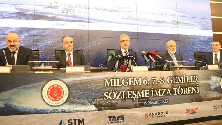 'Mavi Vatan'a 3 MİLGEM daha geliyor