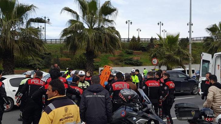 2 yunus polisi, kazada yaralandı