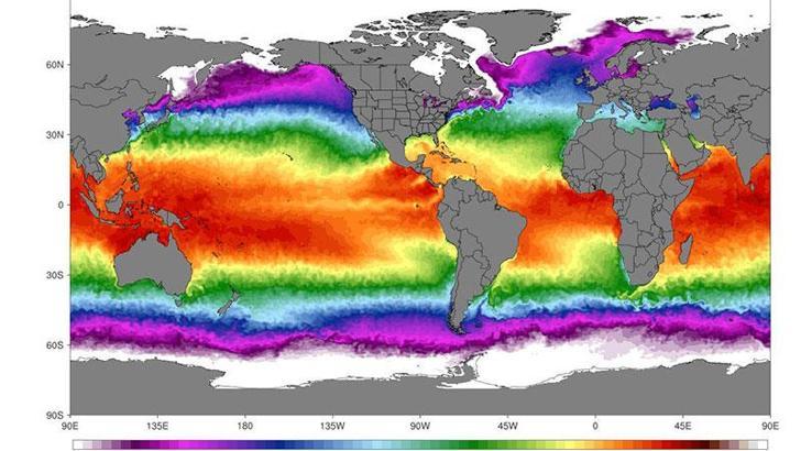 Okyanus yüzeyi ortalama sıcaklığı Nisan ayında rekor kırdı