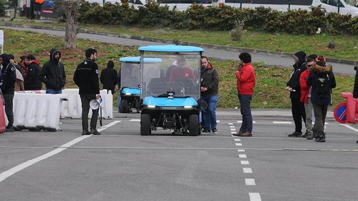 Robotaksi Binek Otonom Araç Yarışması finali start aldı