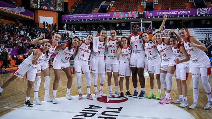 A Milli Kadın Basketbol Takımı'nın EuroBasket 2023 programı belli oldu