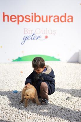 Hepsiburada, deprem bölgesindeki çocuklar için etkinlikler düzenledi