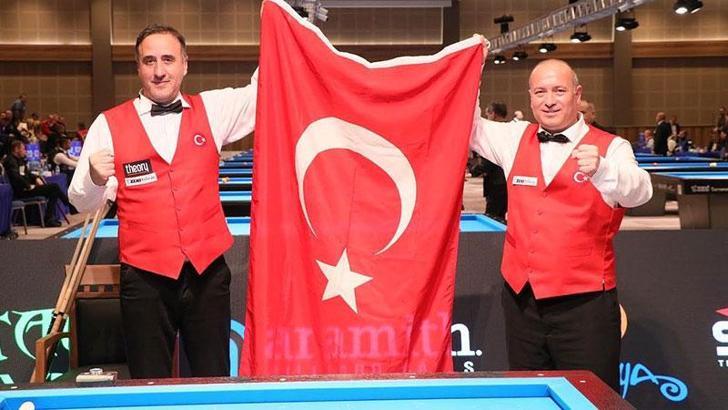 Artistik Bilardo Milli Takımı Avrupa Şampiyonu