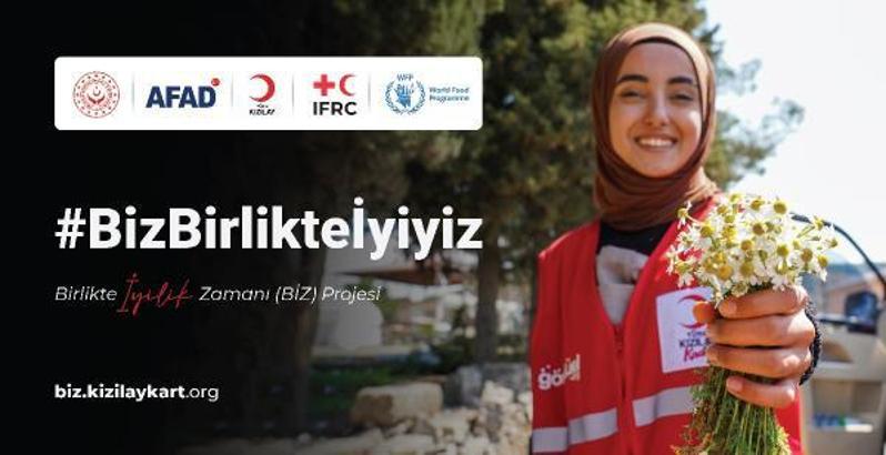 Kızılay’dan ‘Birlikte İyilik Zamanı’ projesi: Aylık 3 bin TL destek sağlanacak