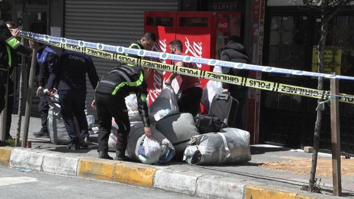 Bahçelievler'de boşaltılan 6 katlı binada 10 dakikalık eşya izni