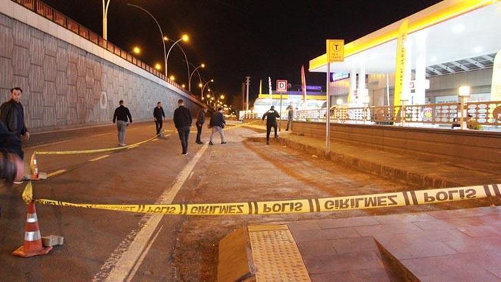 Husumetlisini taksiye binerken öldüren şüpheli tutuklandı