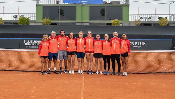 A Milli Kadın Tenis Takımı, grubu 6’ncı olarak tamamladı