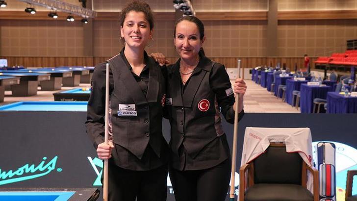 Kadın Bilardo Milli Takımı, Avrupa ikincisi oldu