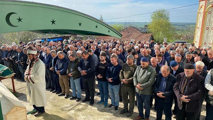Derede boğulan baba ve kızı son yolculuklarına uğurlandı