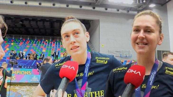 Meesseman ve Stewart’tan EuroLeague şampiyonluğu yorumu