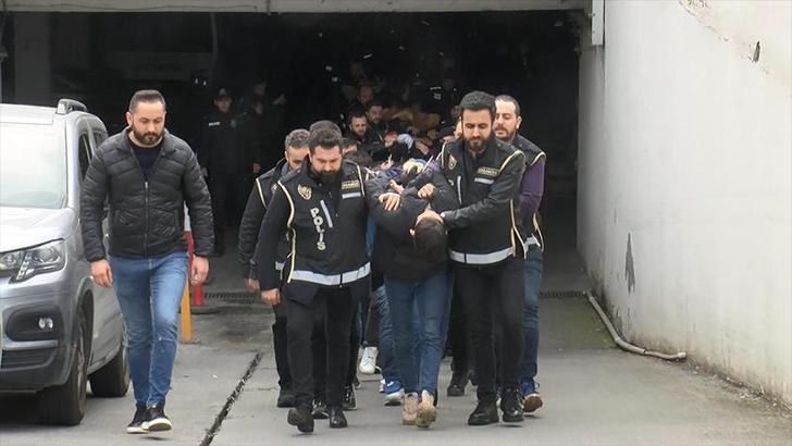 Barış Boyun şebekesine yönelik operasyonda gözaltına alınanlar adliyeye sevk edildi