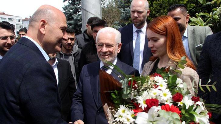 Süleyman Soylu AK Parti ve MHP Beşiktaş İlçe binalarını ziyaret etti