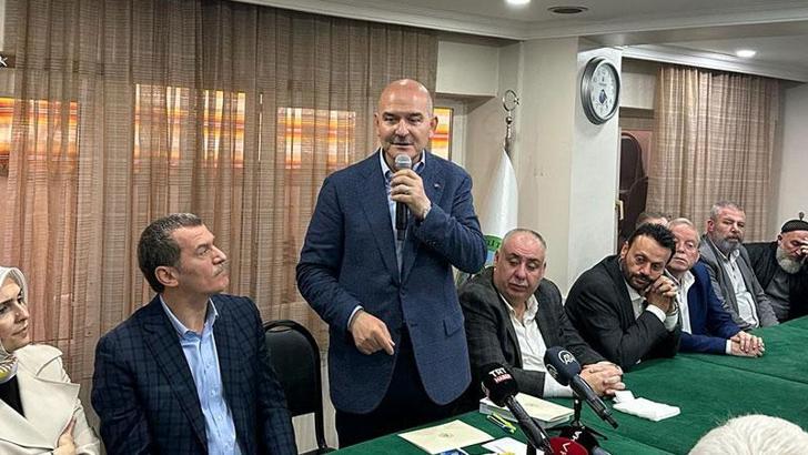 Bakan Soylu Rumeli Derneğini ziyaret etti