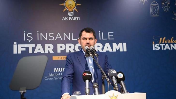 Bakan Kurum: Tuzla metrosunu da yan yolları da biz yapacağız