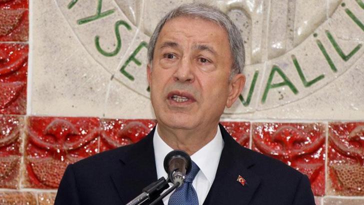 Bakan Akar: Bu terör belasından asil milletimizi kurtaracağız