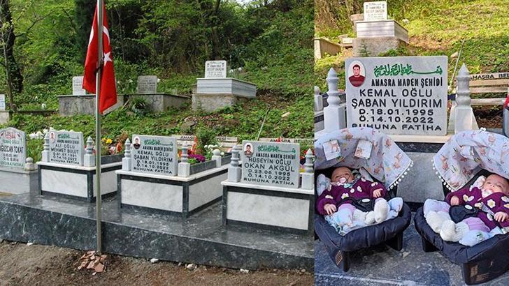 Maden faciasında ölen işçinin eşinden ikiz bebekleriyle duygulandıran paylaşım