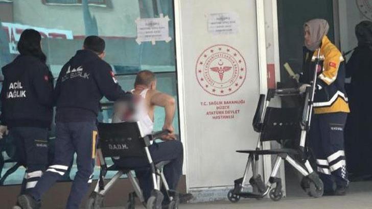 Dini nikahla birlikte yaşadığı kişiyi bıçaklayıp, kendini ihbar etti