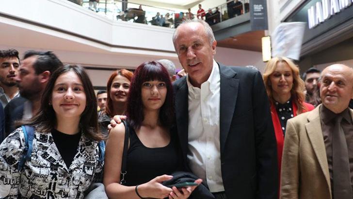 Muharrem İnce, Keçiören'de vatandaşlarla buluştu
