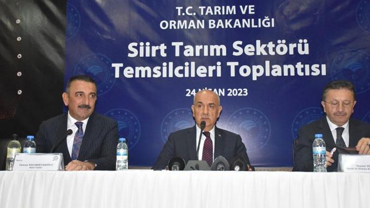 Bakan Kirişci: Tarım sektörü ihracatında 30 milyar doları yakaladık