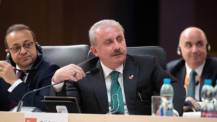 Şentop: AB'nin, bazı ülkelerin kaprislerine, manasız siyasi ve dini ön koşullarına esir olması kabul edilemez