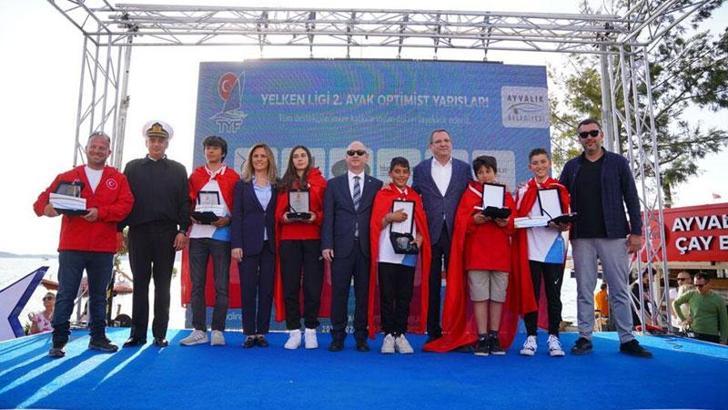 Ayvalık'ta yelken heyecanı