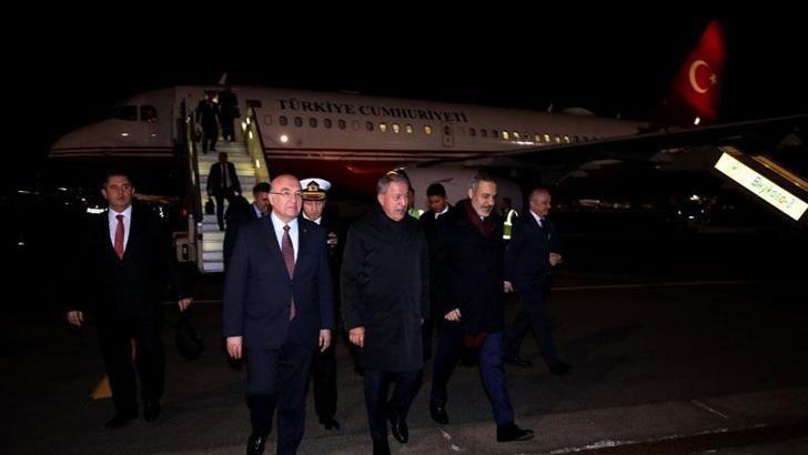 Bakan Akar ve MİT Başkanı Fidan Moskova’da dörtlü toplantıya katıldı