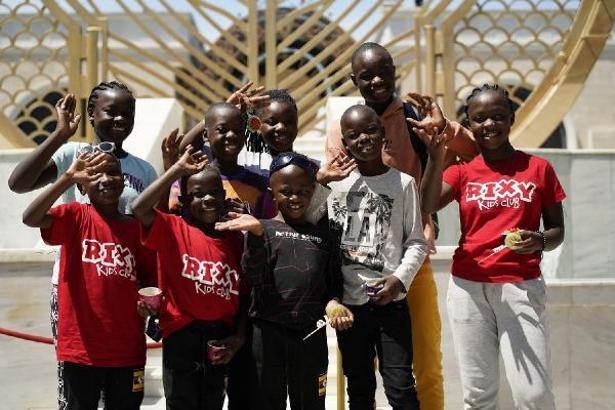 Masaka Kids Africana, Rixos’un tadını çıkardı