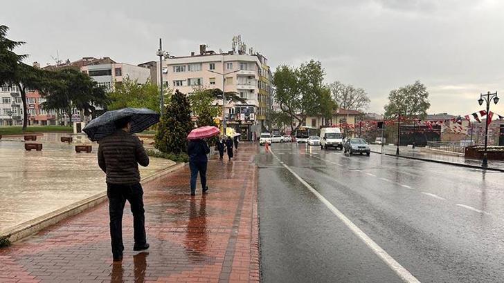 Tekirdağ'da sağanak