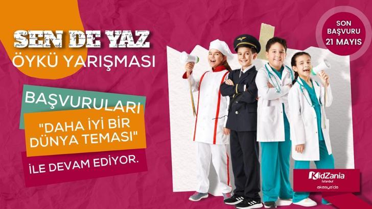 KidZania İstanbul’dan ‘Daha İyi Bir Dünya’ temalı öykü yarışması