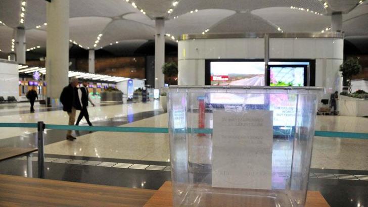 İstanbul Havalimanı'nda son hazırlıklar tamamlandı, oy kullanma 08.00'de başlıyor