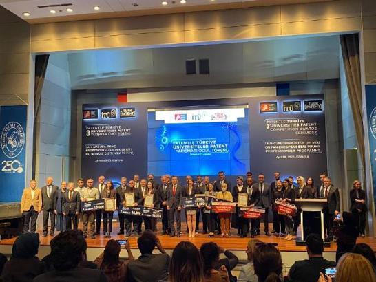 ‘Patentle Türkiye 3'üncü Üniversiteler Patent Yarışması Ödül Töreni’nde ödüller sahiplerini buldu