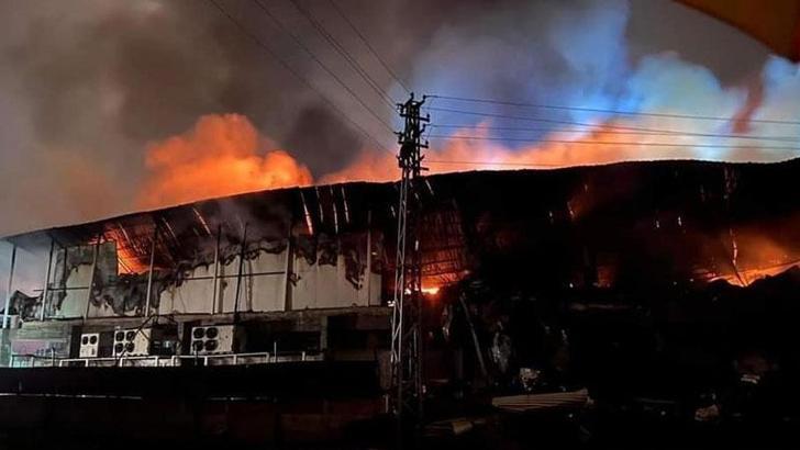 Tavuk çiftliÄŸinde çıkan yangın, 1,5 saatte söndürüldü