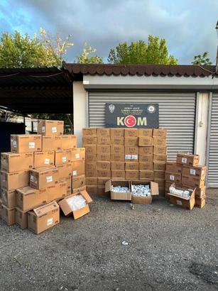 Piyasaya sürülmek istenen reçetesiz ve barkotsuz 13 bin 449 ilaca ele geçirildi