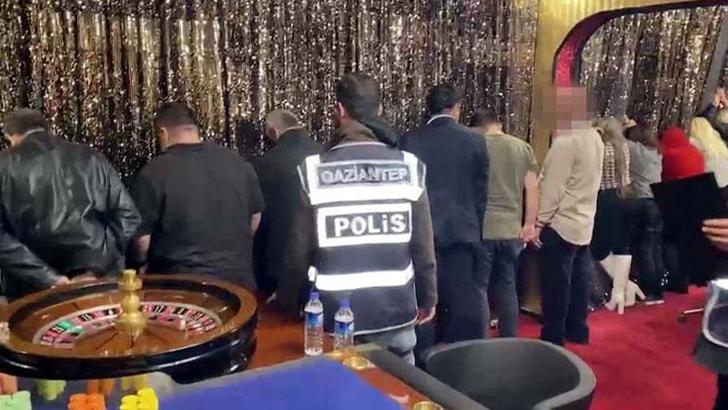 Gaziantep'te kumar operasyonu: 10 gözaltı