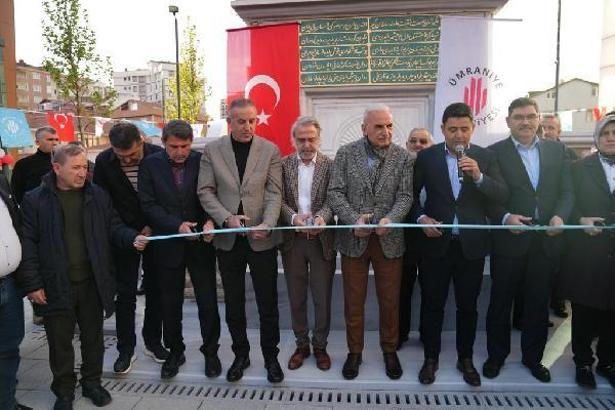 Tarihi Adile Sultan Çeşmesi restore edildi