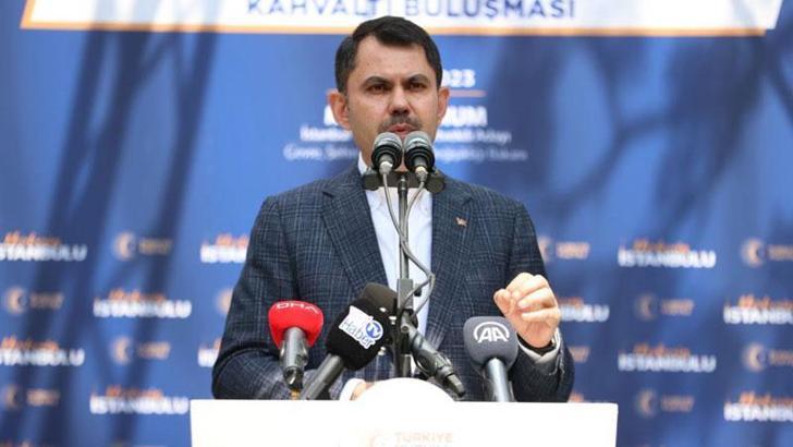 Bakan Kurum: Kartal'da hiç kimse riskli evlerde yaşamayacak