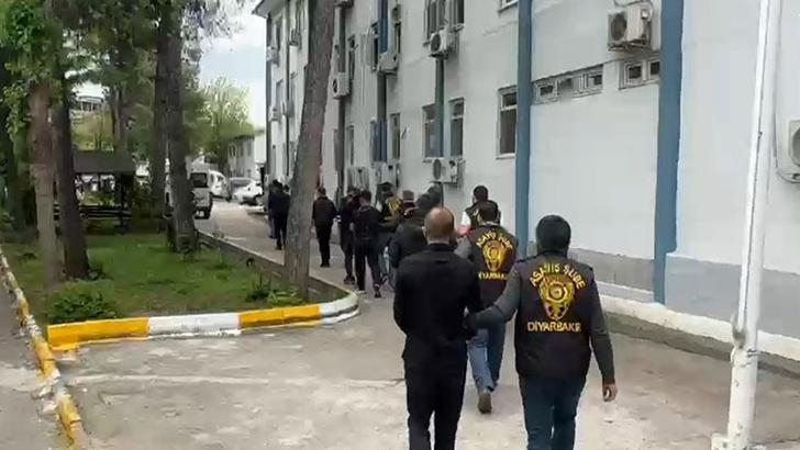 Diyarbakır'daki 'Karot' operasyonunda 10 tutuklama