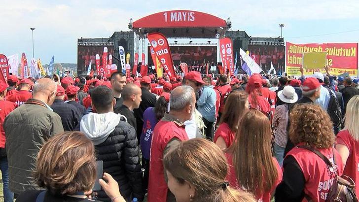 1 Mayıs Emek ve Dayanışma Günü Maltepe Miting Alanında kutlandı