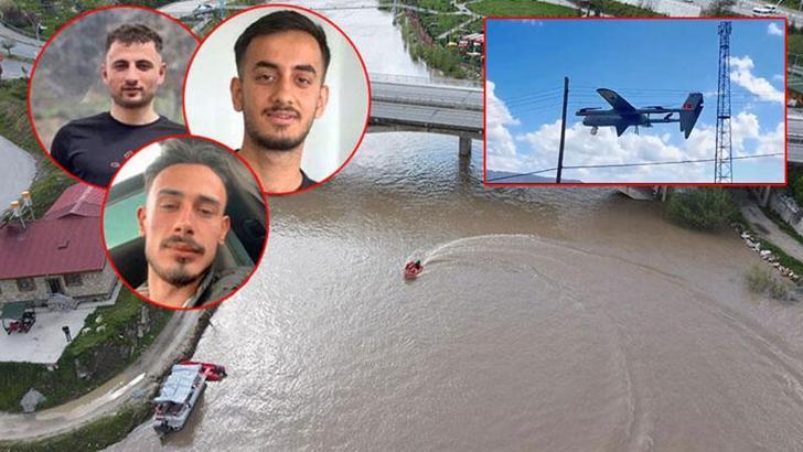 Munzur Çayı'na uçan otomobildeki 3 genç, insansız hava aracıyla da aranıyor
