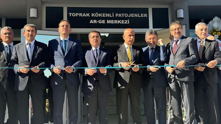 'Toprak Kökenli Patojenler Ar-Ge Merkezi' açıldı