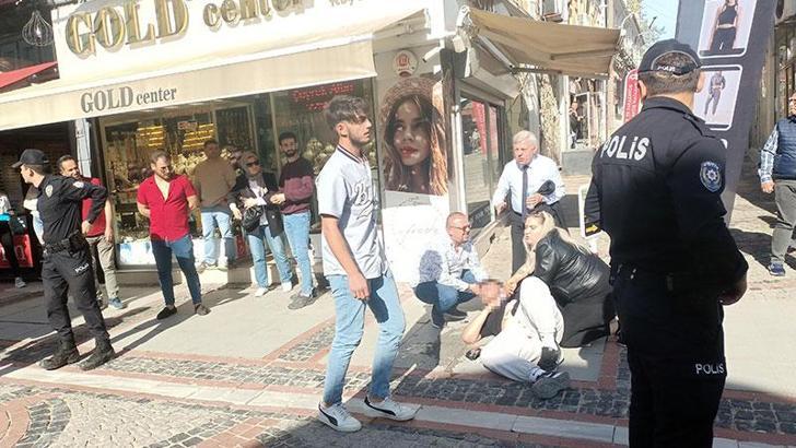 Edirne'de parti standı tartışması kavgaya dönüştü: 1 yaralı