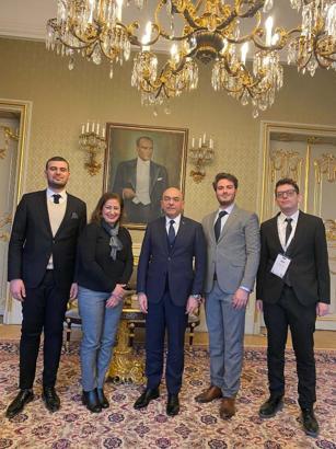 İEÜ'lü hukukçular Viyana'da Türkiye'yi temsil etti