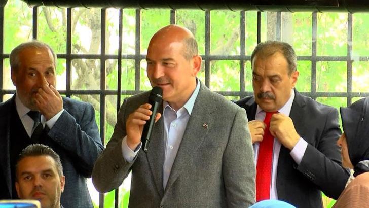 Süleyman Soylu: PKK'nın yaptığı zafer işaretini yaptılar