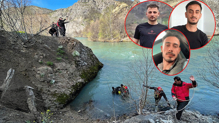 Munzur Çayı'na uçan otomobildeki 3 genç, 13 gündür aranıyor