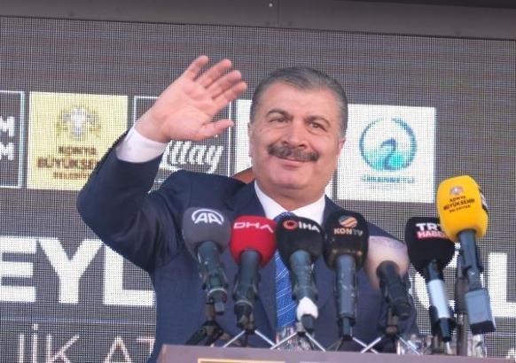Bakan Koca: 5 yıllık Sağlık Bakanlığı döneminde sizleri mahcup edecek hiçbir şeye imza atmadık (2)