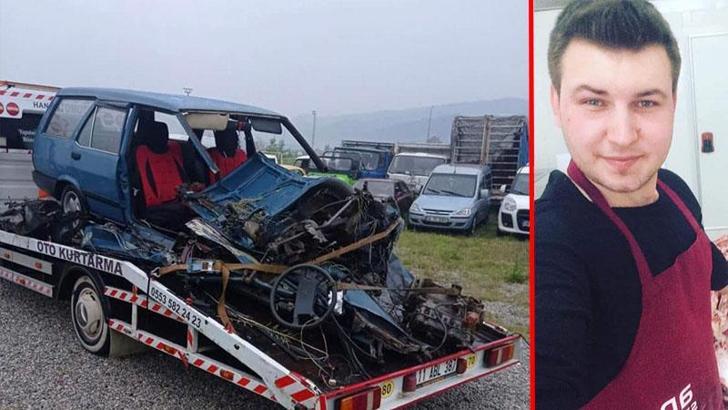 İnternetten satışa çıkardığı otomobiliyle yaptığı kazada hayatını kaybetti
