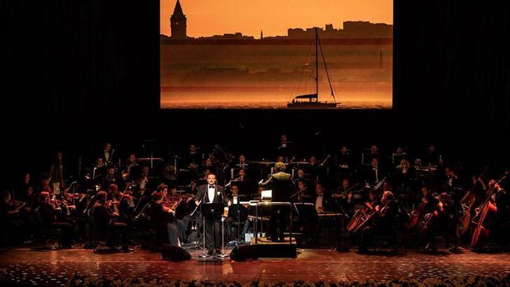 Tenor Murat Karahan, AKM sahnesinde konser verdi