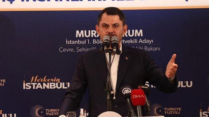 Bakan Kurum: ‘Büyük Dönüşüm Yeni Fikirtepe’ diyerek 12 bin konut inşa ediyoruz