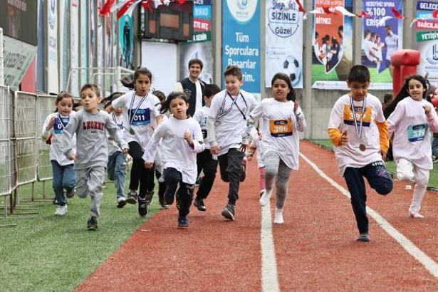 Bağcılar’da Çocuk Maratonu düzenlendi