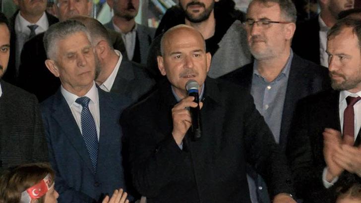 Bakan Soylu: Şu anda Erzurum'da binlerce insan sokakta; tahrik etmiş, provoke etmiş, karıştırmış
